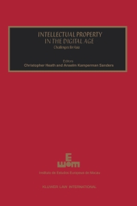 Cover image: Intellectual Property in the Digital Age 1st edition 9789041198471