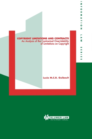 Cover image: Copyright Limitations and Contracts 9789041198679