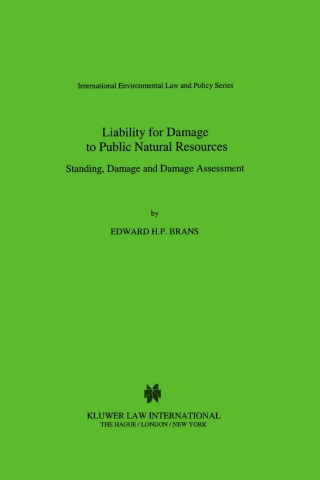 Cover image: Liability for Damage to Public Natural Resources 9789041117243