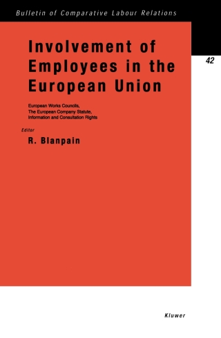 Cover image: Involvement of Employees in the European Union 2nd edition 9789041117601