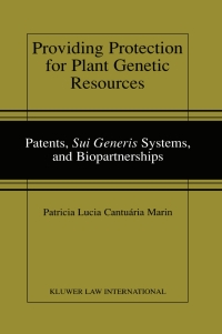 Cover image: Providing Protection for Plant Genetic Resources 9789041188755