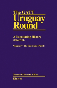 Imagen de portada: The GATT Uruguay Round 1st edition 9789041192929