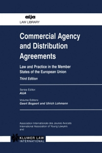 Cover image: Commercial Agency and Distribution Agreements 3rd edition 9789041197481