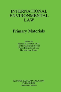 صورة الغلاف: International Environmental Law 1st edition 9789065445278