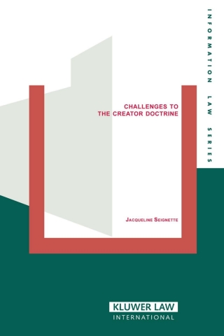 Cover image: Challenges to the Creator Doctrine 9789065448767