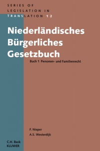 Immagine di copertina: Niederländisches Bürgerliches Gesetzbuch Buch 1 Personen- und Familienrecht 9789041102935