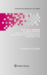 Cover image: Arbitral Awards as Investments 9789041183576