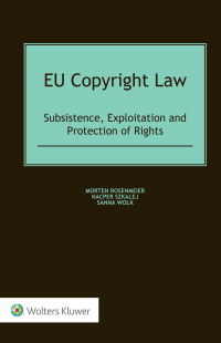 صورة الغلاف: EU Copyright Law 9789041183699