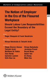 Imagen de portada: The Notion of Employer in the Era of the Fissured Workplace 1st edition 9789041184702