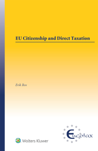Cover image: EU Citizenship and Direct Taxation 9789041185846