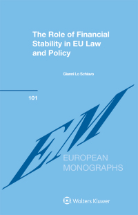 Cover image: The Role of Financial Stability in EU Law and Policy 9789041182302