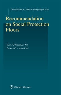 Cover image: Recommendation on Social Protection Floors 1st edition 9789041186232