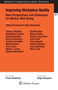 Omslagafbeelding: Improving Workplace Quality 1st edition 9789041186287