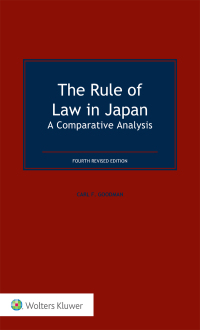 Imagen de portada: The Rule of Law in Japan 4th edition 9789041186669