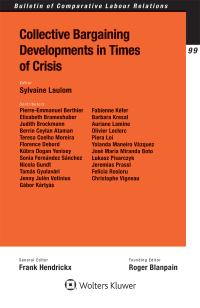 Cover image: Collective Bargaining Developments in Times of Crisis 1st edition 9789041189998