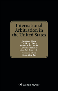 Cover image: International Arbitration in the United States 1st edition 9789041150165