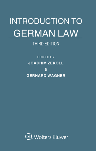 Cover image: Introduction to German Law 3rd edition 9789041190987
