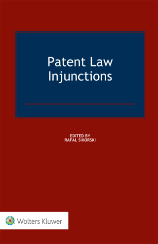 Cover image: Patent Law Injunctions 1st edition 9789041194572