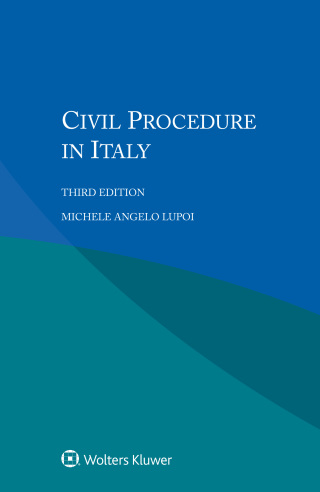 表紙画像: Civil Procedure in Italy 3rd edition 9789041195746