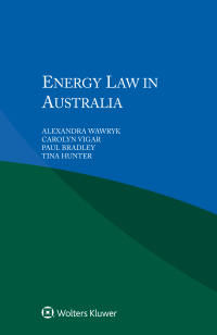 Cover image: Energy Law in Australia 9789041196293