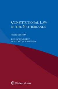 表紙画像: Constitutional Law in the Netherlands 3rd edition 9789041199577