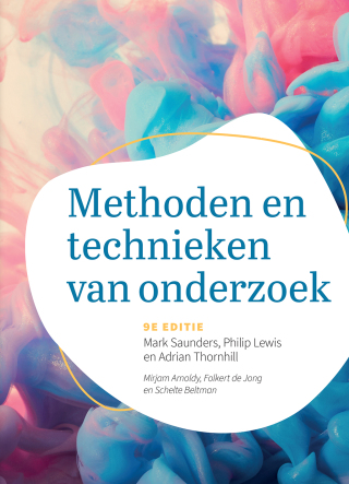 Omslagafbeelding: Methoden en technieken van onderzoek, 9e editie 9th edition 9789043041607