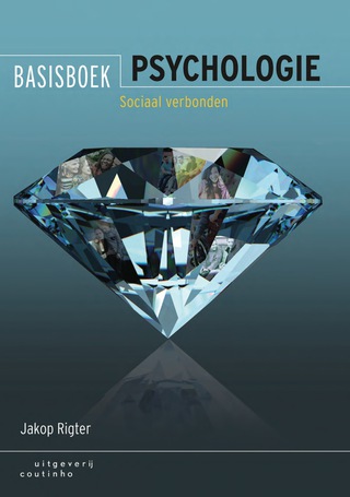Cover image: Basisboek psychologie: Sociaal verbonden 1st edition 9789046905784