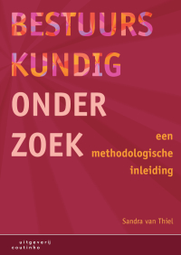 Titelbild: Bestuurskundig onderzoek; Een methodologische inleiding 4th edition 9789046908037