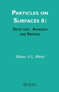 Cover image: Particles on Surfaces: Detection, Adhesion and Removal, Volume 8 1st edition 9789067643924