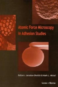 Omslagafbeelding: Atomic Force Microscopy in Adhesion Studies 1st edition 9789067644341