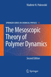 Cover image: The Mesoscopic Theory of Polymer Dynamics 2nd edition 9789048122301
