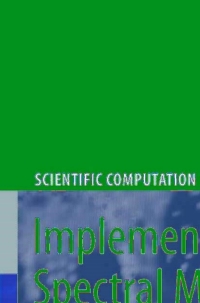 Imagen de portada: Implementing Spectral Methods for Partial Differential Equations 9789048122608