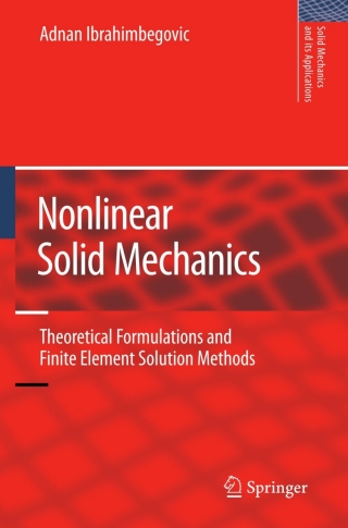 Cover image: Nonlinear Solid Mechanics 9789048123308