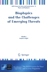 Imagen de portada: Biophysics and the Challenges of Emerging Threats 1st edition 9789048123667