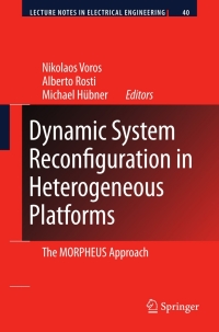 Cover image: Dynamic System Reconfiguration in Heterogeneous Platforms 9789048124268