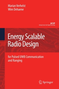 Omslagafbeelding: Energy Scalable Radio Design 9789048126934