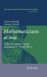 Cover image: Mathematicians at war 9789048127399