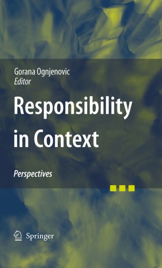 Cover image: Responsibility in Context 1st edition 9789048130368