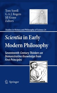 Imagen de portada: Scientia in Early Modern Philosophy 1st edition 9789048130764