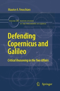 Cover image: Defending Copernicus and Galileo 9789048132003