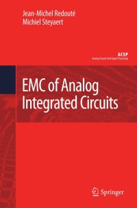 Cover image: EMC of Analog Integrated Circuits 9789048132294