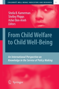 Imagen de portada: From Child Welfare to Child Well-Being 1st edition 9789048133765