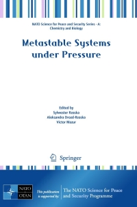 Omslagafbeelding: Metastable Systems under Pressure 1st edition 9789048134069