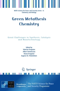 Cover image: Green Metathesis Chemistry 1st edition 9789048134311