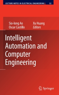 صورة الغلاف: Intelligent Automation and Computer Engineering 9789048135165