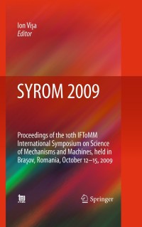 Omslagafbeelding: SYROM 2009 1st edition 9789048135219