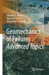 صورة الغلاف: Geomechanics of Failures. Advanced Topics 9789048135370