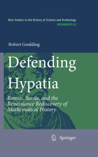 Imagen de portada: Defending Hypatia 9789048135417