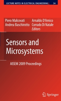 Immagine di copertina: Sensors and Microsystems 9789048136056