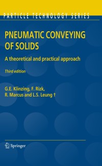 Imagen de portada: Pneumatic Conveying of Solids 3rd edition 9789048136087
